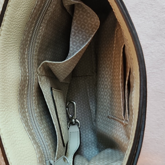 Brighton Trina White Leather Bag - Picture 9 of 12